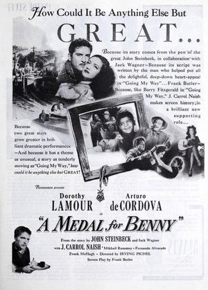 A Medal for Benny poszter