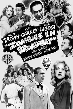 Zombies on Broadway poszter