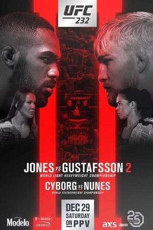 UFC 232: Jones vs. Gustafsson 2 poszter