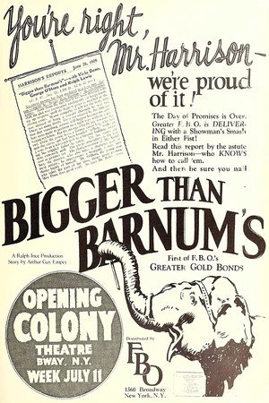 Bigger Than Barnum's poszter