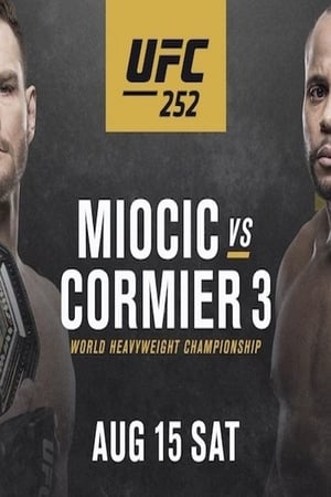 UFC 252: Miocic vs. Cormier 3 poszter