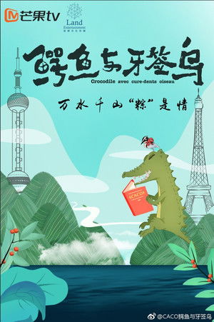 鳄鱼与牙签鸟 poszter