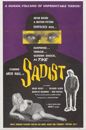 The Sadist poszter