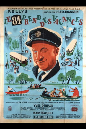Le 84 prend des vacances poszter