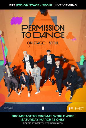 BTS Permission to Dance On Stage - Seoul: Live Viewing poszter