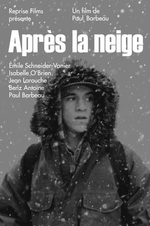 Après la neige poszter