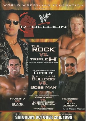 WWE Rebellion 1999 poszter