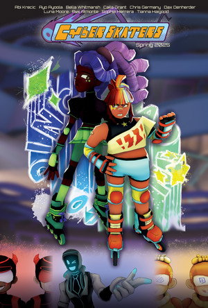 CYBERSKATERS poszter