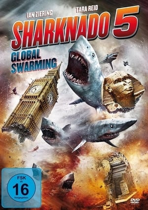 Sharknado 5. - Globális rajzás poszter