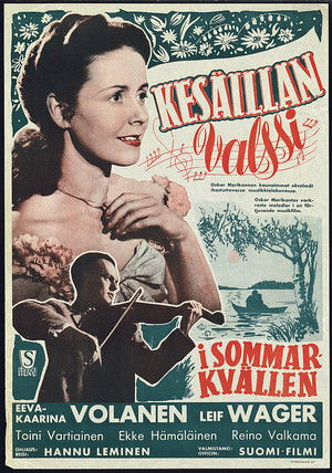 Kesäillan valssi poszter