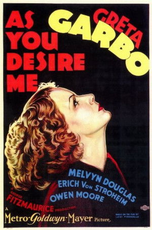 As You Desire Me poszter