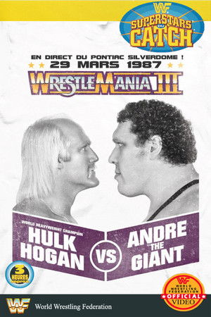WWE WrestleMania III poszter