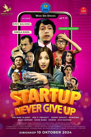 Start Up Never Give Up poszter