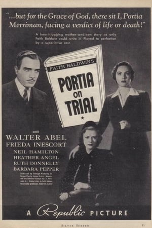 Portia on Trial poszter