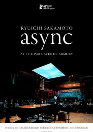 Ryuichi Sakamoto: async at the Park Avenue Armory poszter