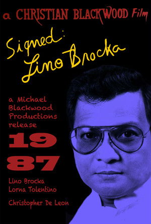 Signed: Lino Brocka poszter