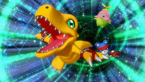 デジモンセイバーズ3D デジタルワールド危機イッパツ！ háttérkép