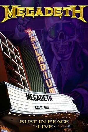 Megadeth - Rust in Peace Live poszter