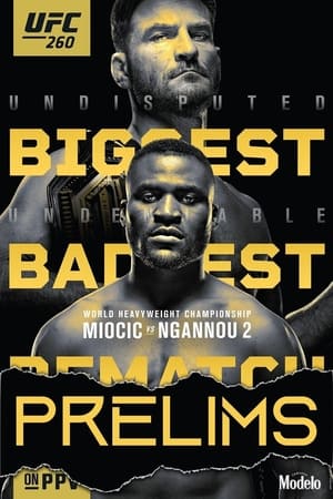 UFC 260: Miocic vs. Ngannou 2 poszter