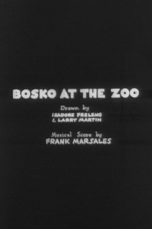 Bosko at the Zoo poszter