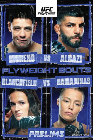 UFC Fight Night 246: Moreno vs. Albazi poszter