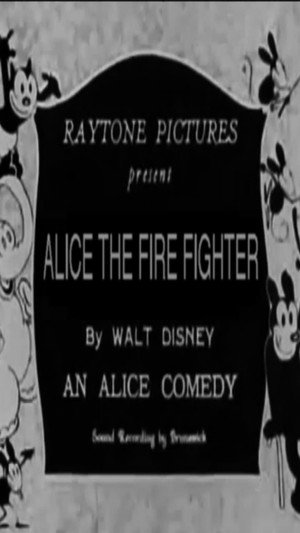 Alice the Fire Fighter poszter