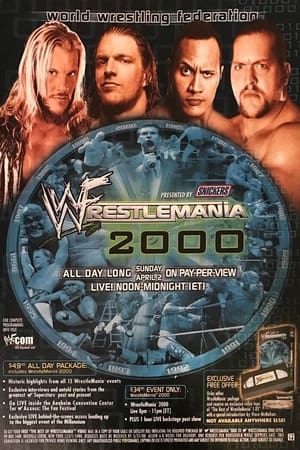 WWE WrestleMania 2000 poszter