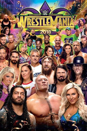WWE WrestleMania 34 poszter