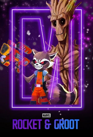 Rocket & Groot poszter