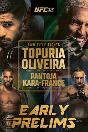 UFC 317: Topuria vs. Oliveira poszter