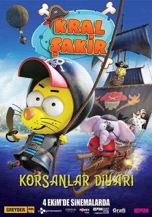 Kral Şakir: Korsanlar Diyarı poszter