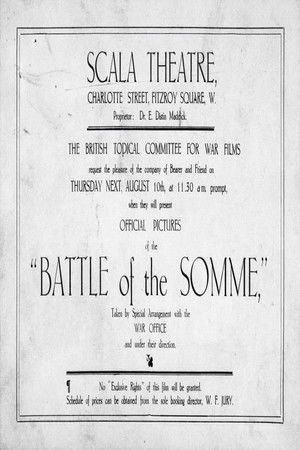 The Battle of the Somme poszter