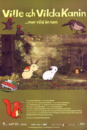 Ville och Vilda Kanin ... mer vild än tam poszter