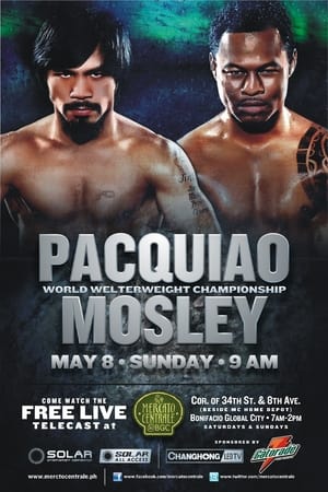 Manny Pacquiao vs. Shane Mosley poszter