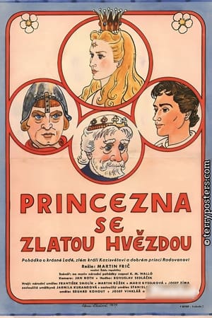 Princezna se zlatou hvězdou poszter