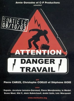 Attention danger travail poszter