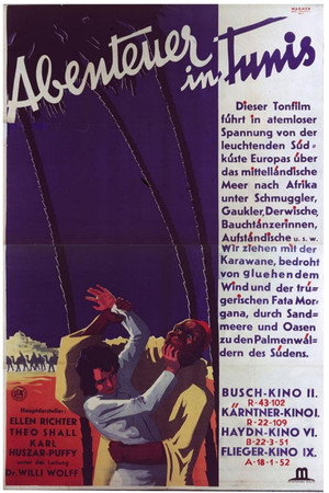 Die Abenteurerin von Tunis poszter