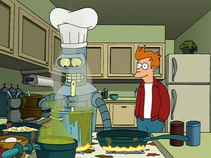 Futurama 4. évad Ep.11 A 30%-os acél séf