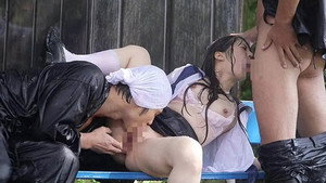びしょ濡れ女子●生雨宿り強制わいせつ3 - 瀬名きらり háttérkép