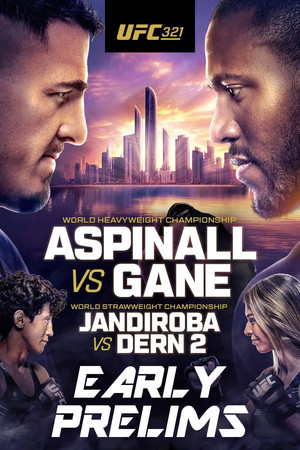 UFC 321: Aspinall vs. Gane poszter