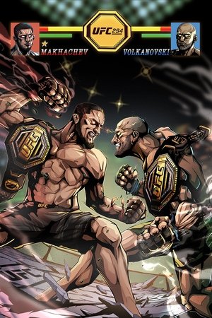 UFC 294: Makhachev vs. Volkanovski 2 poszter
