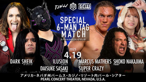 TJPW vs DDT vs GCW háttérkép