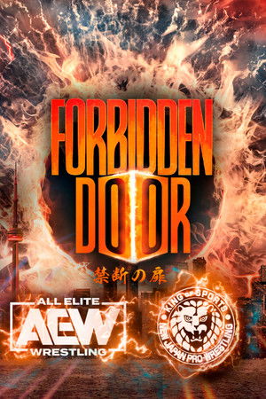 AEW x NJPW Present Forbidden Door 2023 poszter