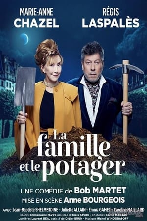 La famille et le potager poszter