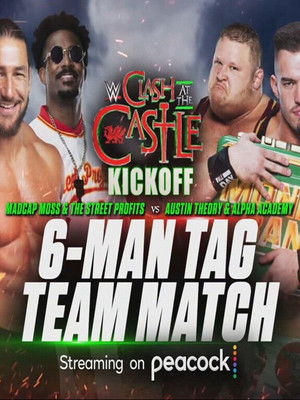 WWE Clash at the Castle 2022 Kickoff poszter