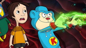 Keymon and Nani in Space Adventure háttérkép