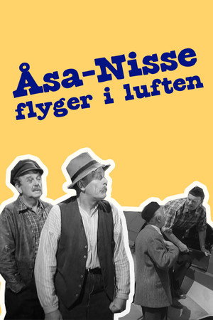 Åsa-Nisse flyger i luften poszter