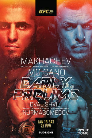 UFC 311: Makhachev vs. Moicano poszter
