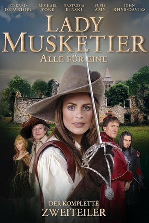 Muskétás kisasszony poszter
