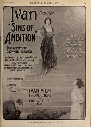 Sins of Ambition poszter